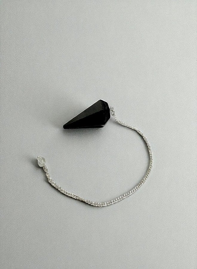 TREE MAISON CORONATING HOMES Dowsing Board (6Inch) with Black Toumaline Pendulum |Dowsing Board | Metaphysical Message Board | Acrylic Divination Board | Spirit Board | Witch Board - Image 4